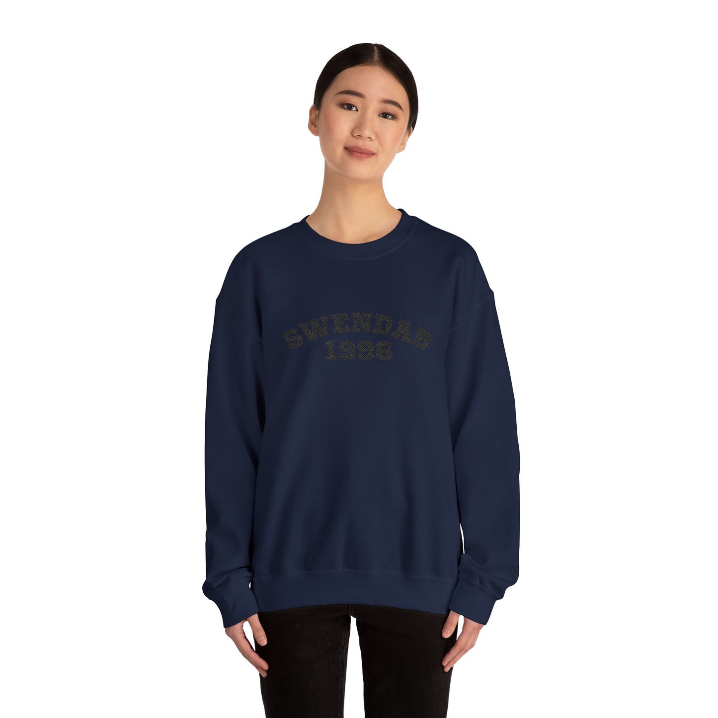 Embroidered Swendab 1996 Sweatshirt