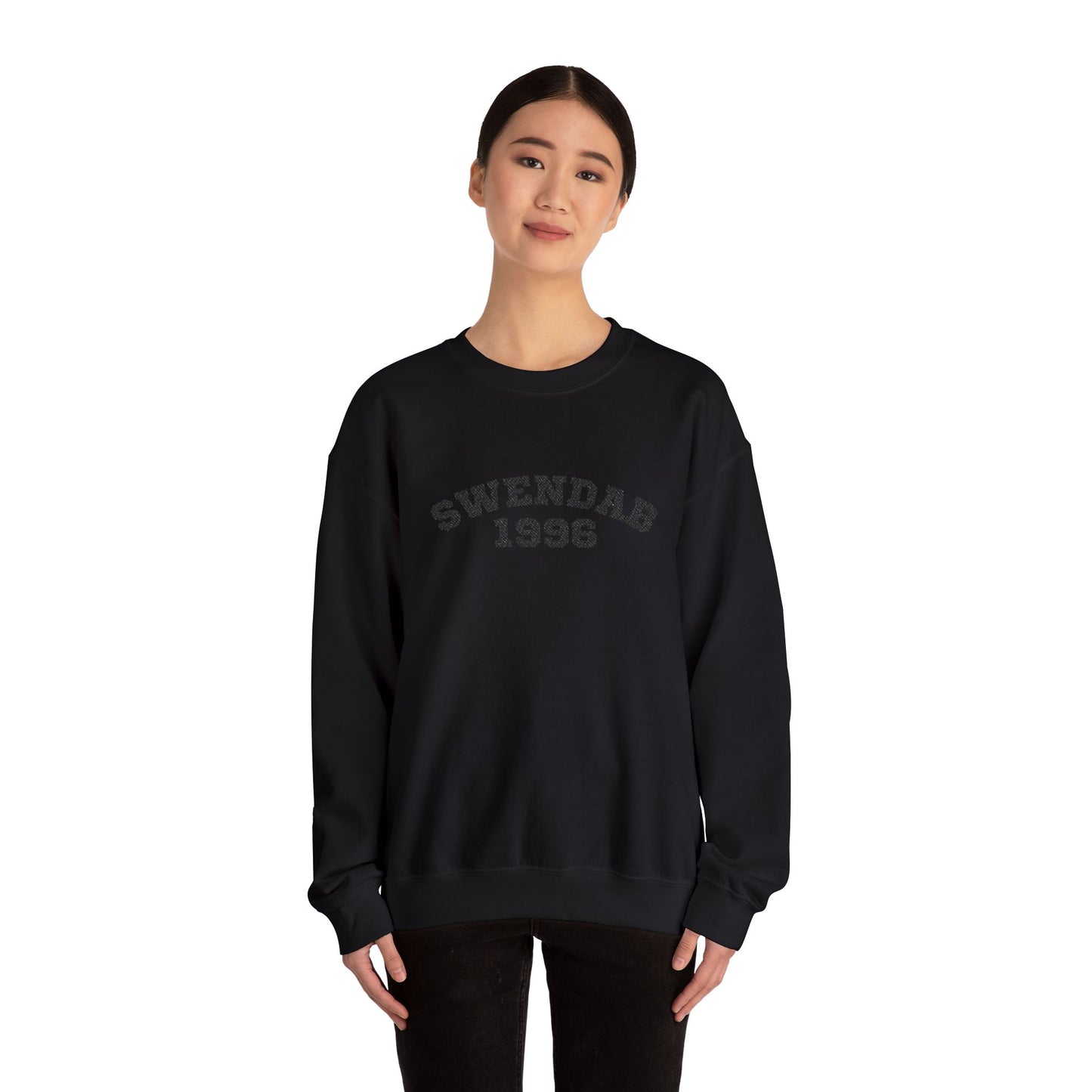 Embroidered Swendab 1996 Sweatshirt