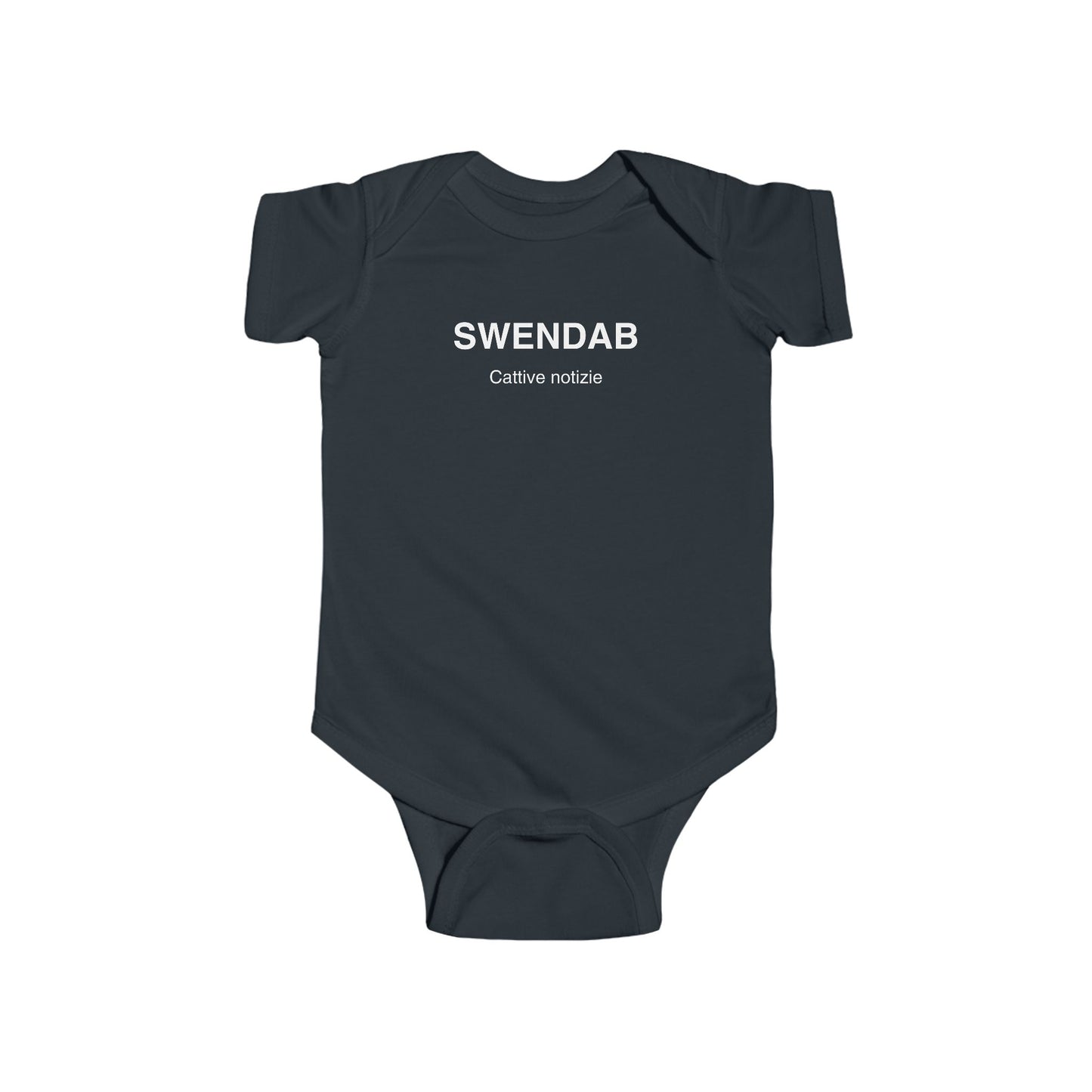 "SWENDAB CATTIVE NOTIZIE" Infant Bodysuit