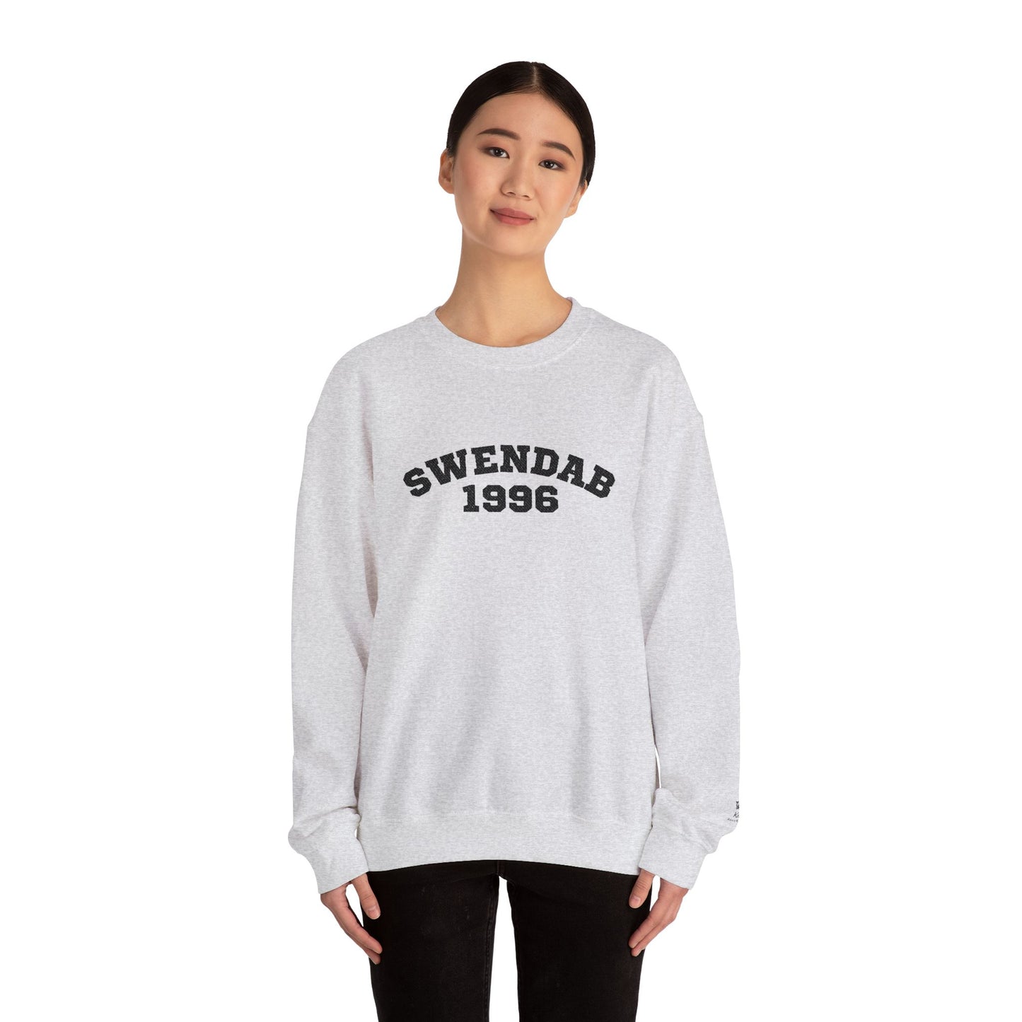 Embroidered Swendab 1996 Sweatshirt