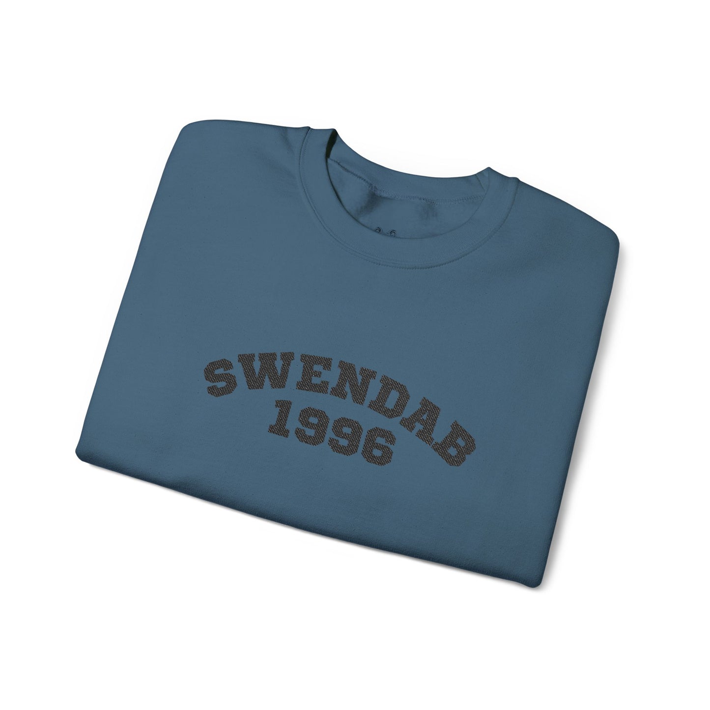 Embroidered Swendab 1996 Sweatshirt