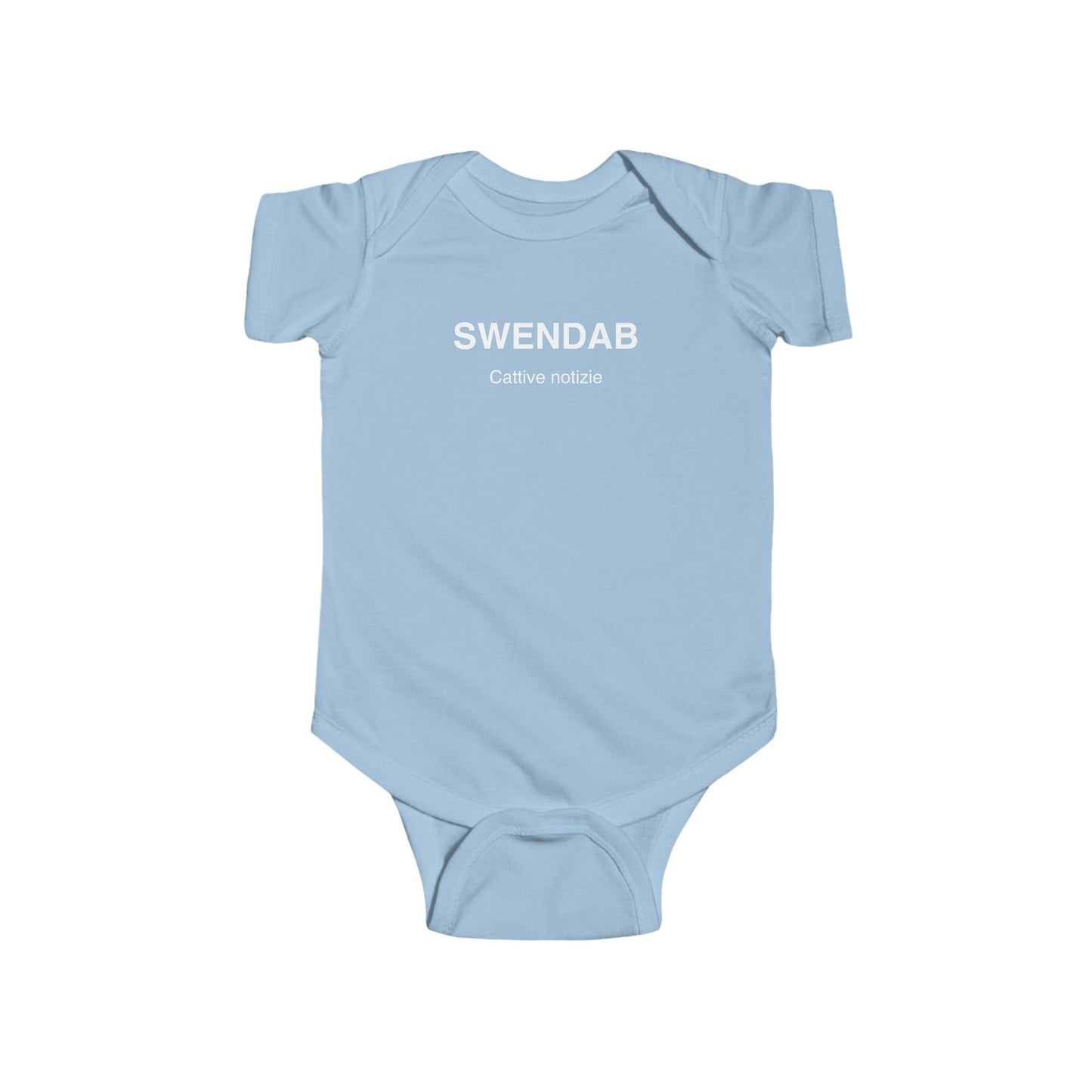 "SWENDAB CATTIVE NOTIZIE" Infant Bodysuit
