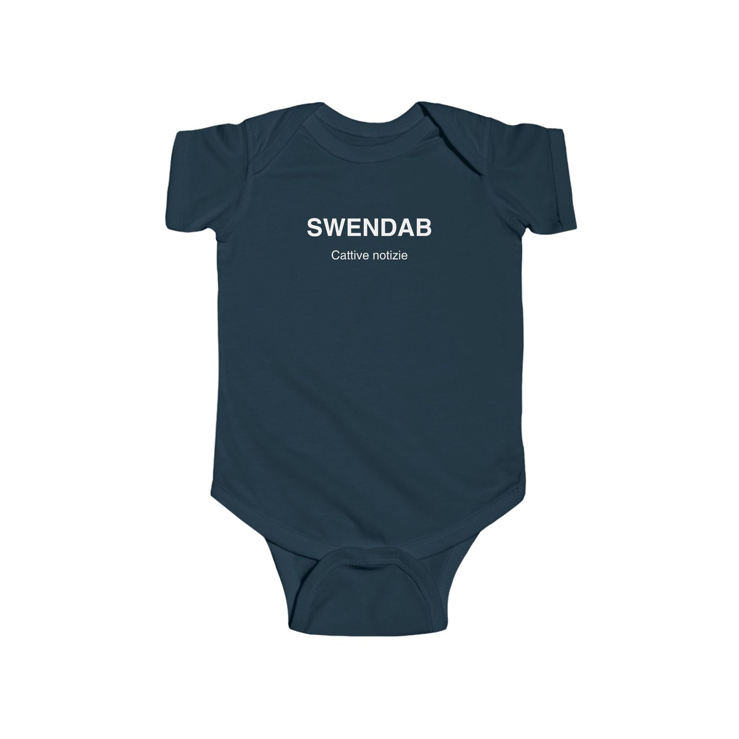 "SWENDAB CATTIVE NOTIZIE" Infant Bodysuit