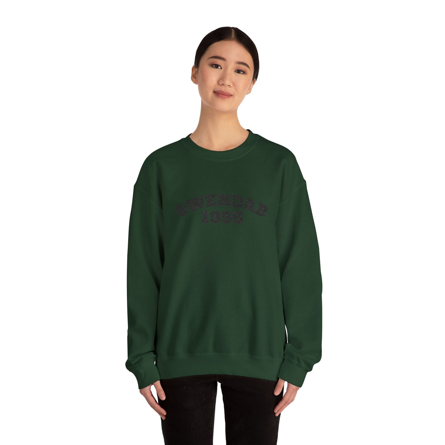 Embroidered Swendab 1996 Sweatshirt